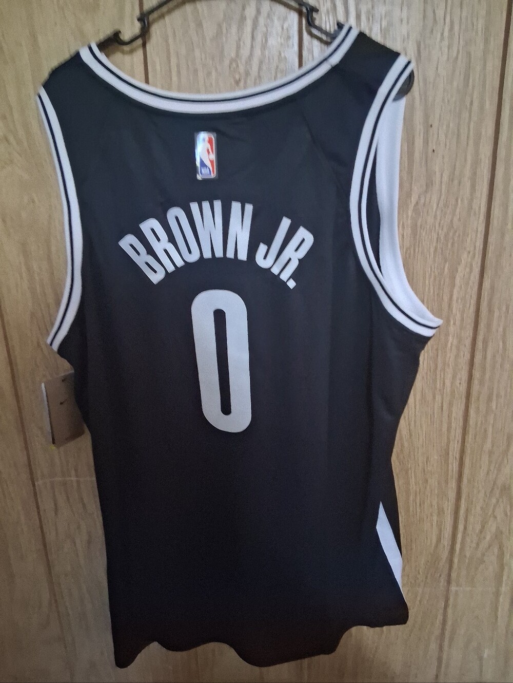 Mystery Sports Card With Mikel Brown Jr Brooklyn Nets Icon XXL Jersey